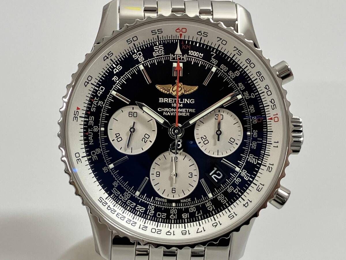 BREITLING ナビタイマー01 AB0120 自動巻き 付属品有り【25年10月メーカーコンプリートサービス】