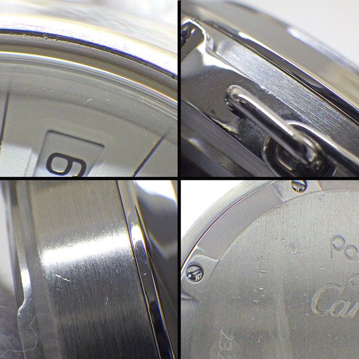 カルティエ Cartier 腕時計 パシャC W31074M7 デイト 夜光インデックス