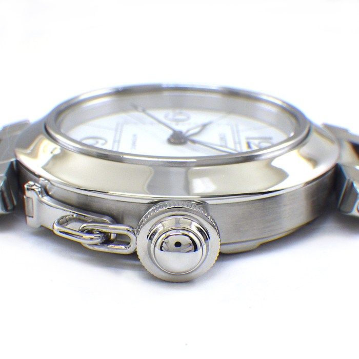 カルティエ Cartier 腕時計 パシャC W31074M7 デイト 夜光インデックス