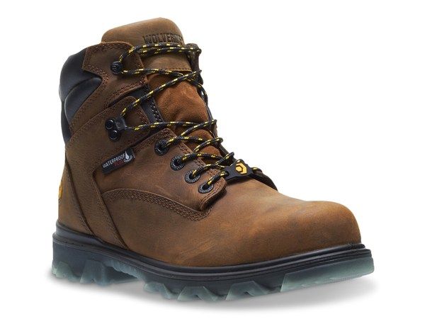ウルヴァリン メンズ シューズ ブーツ・レインブーツ Wolverine I90 EPX CarbonMAX Toe Work Boot Dark Brown ブラウン