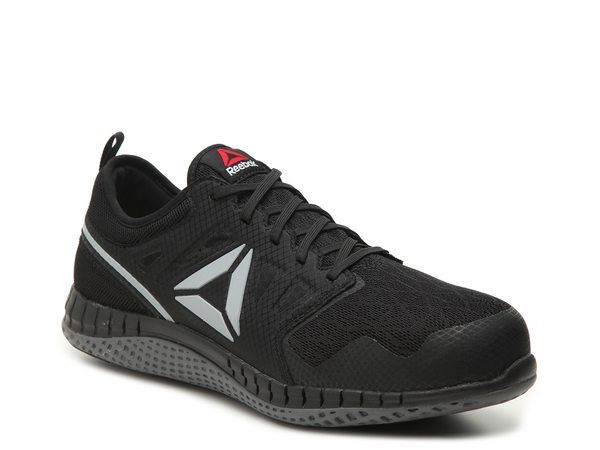 リーボック メンズ シューズ スニーカー プリント Tシャツ Reebok Work ZPrint Steel Toe Work Shoe Black ブラック