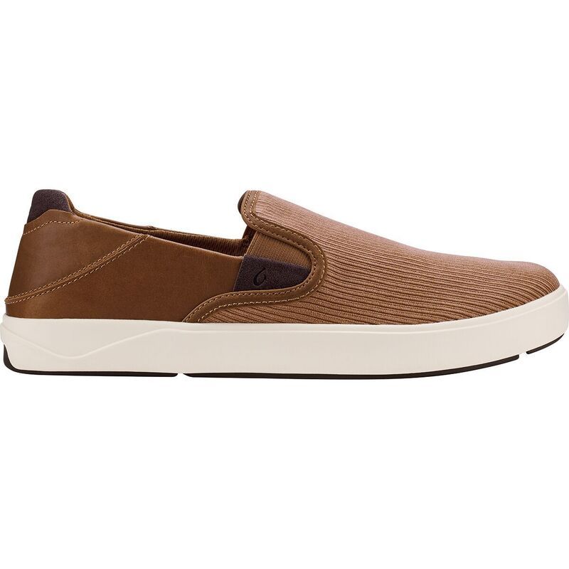 オルカイ メンズ シューズ スニーカー Olukai Laeahi Kapa Shoe Mens TanDark Wood タン