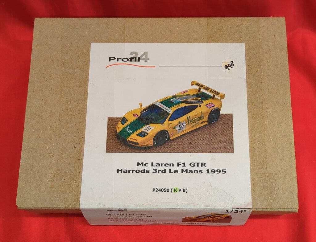 Profil 1/24 Mc Laren F1 GTR Harrods 3rd Le Mans 1995