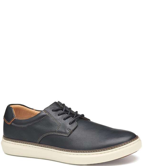 ジョンストンアンドマーフィー メンズ シューズ オックスフォード レザー Johnston Murphy Mens McGuffey 2 Leather Plain Toe Oxfords Black