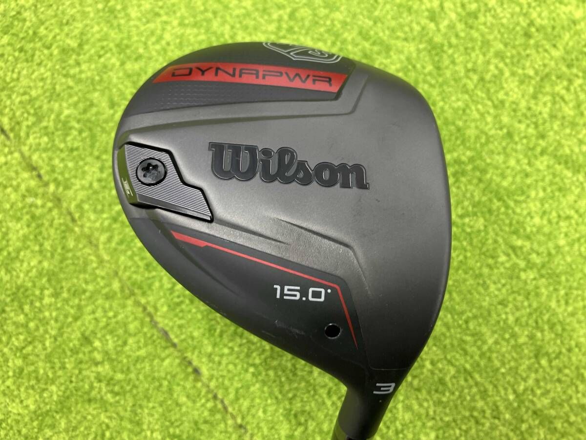 ウィルソン Wilsin Staff DYNAPWR フェアウェイ 15° HZRDUS RDX SMOKE フレックス不明 ヘッドカバーあり 付属品なし