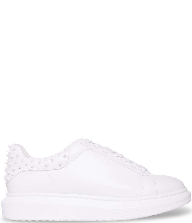 スティーブ マデン メンズ シューズ スニーカー Steve Madden Mens Frosting Embellished LowTop Sneakers White ホワイト