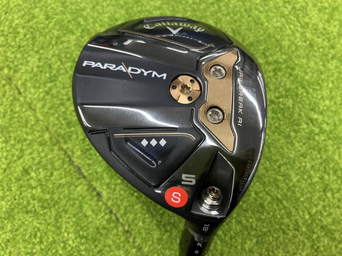 Callaway PARADYM ◆◆◆ フェアウェイ 18° TENSEI 55 フレックスS ヘッドカバーあり 付属品なし