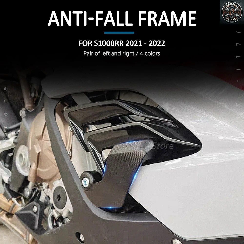 2019 2020 オートバイ エンジン保護 フレーム スライダー クラッシュ パッド 転倒保護 BMW S1000RR R S1000RR 2021 2022