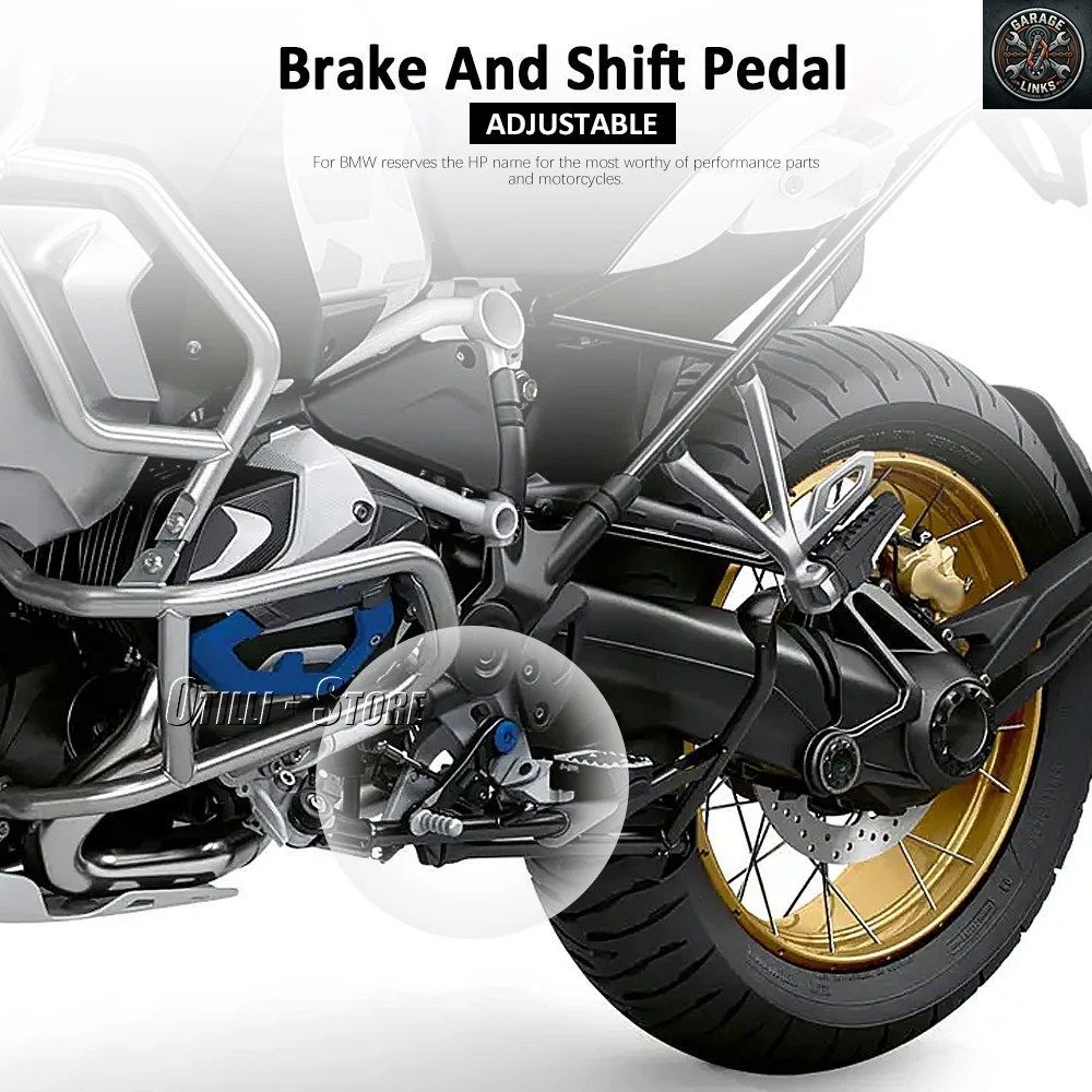 BMW R1250GS HP R1250GS ADVENTURE ADV 2019-2023 オートバイ用折りたたみ式フットブレーキペダルギアシフターレバー BMW R1250GS HP R1250GS ADVENTURE ADV 2019-2023 オートバイ用折りたたみ式フットブレーキペダルギアシフターレバー