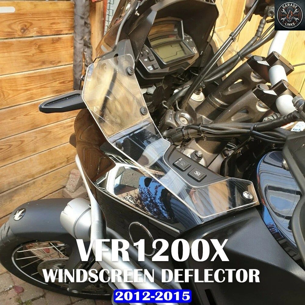 ホンダ VFR1200X クロスツアラー VFR 1200 X サイドウインドシールド ウインドスクリーン ウインドディフレクター 2012-2015 2014 13