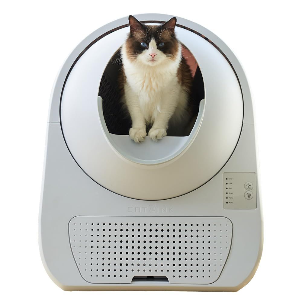 【OFT】 自動ネコトイレ CATLINK SCOOPER YOUNG 本体 国内正規取扱店 キャットリンク スマホアプリを使用しないタイプ 本体のパネルでの操作 OFTオリジナル化粧箱
