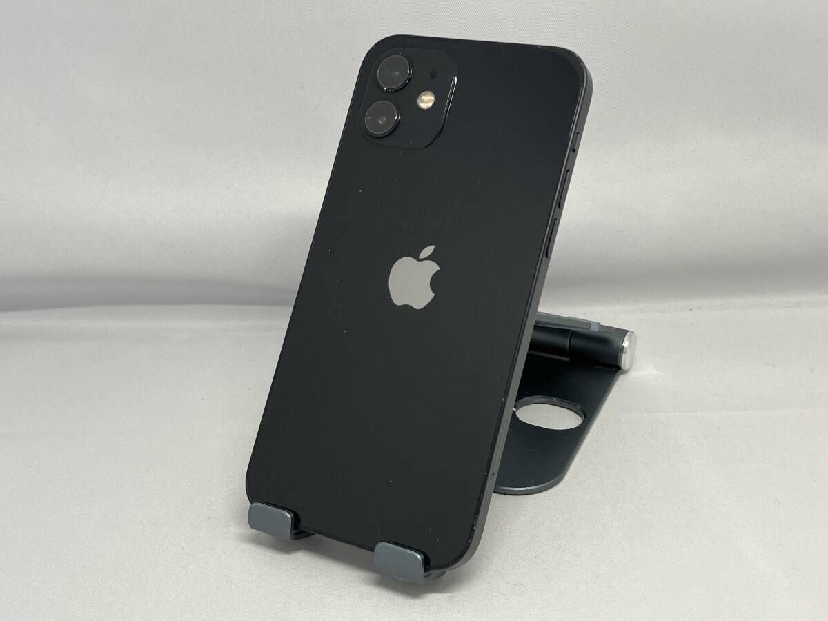 au 【SIMロックなし】MGHN3J/A iPhone 12 64GB ブラック au