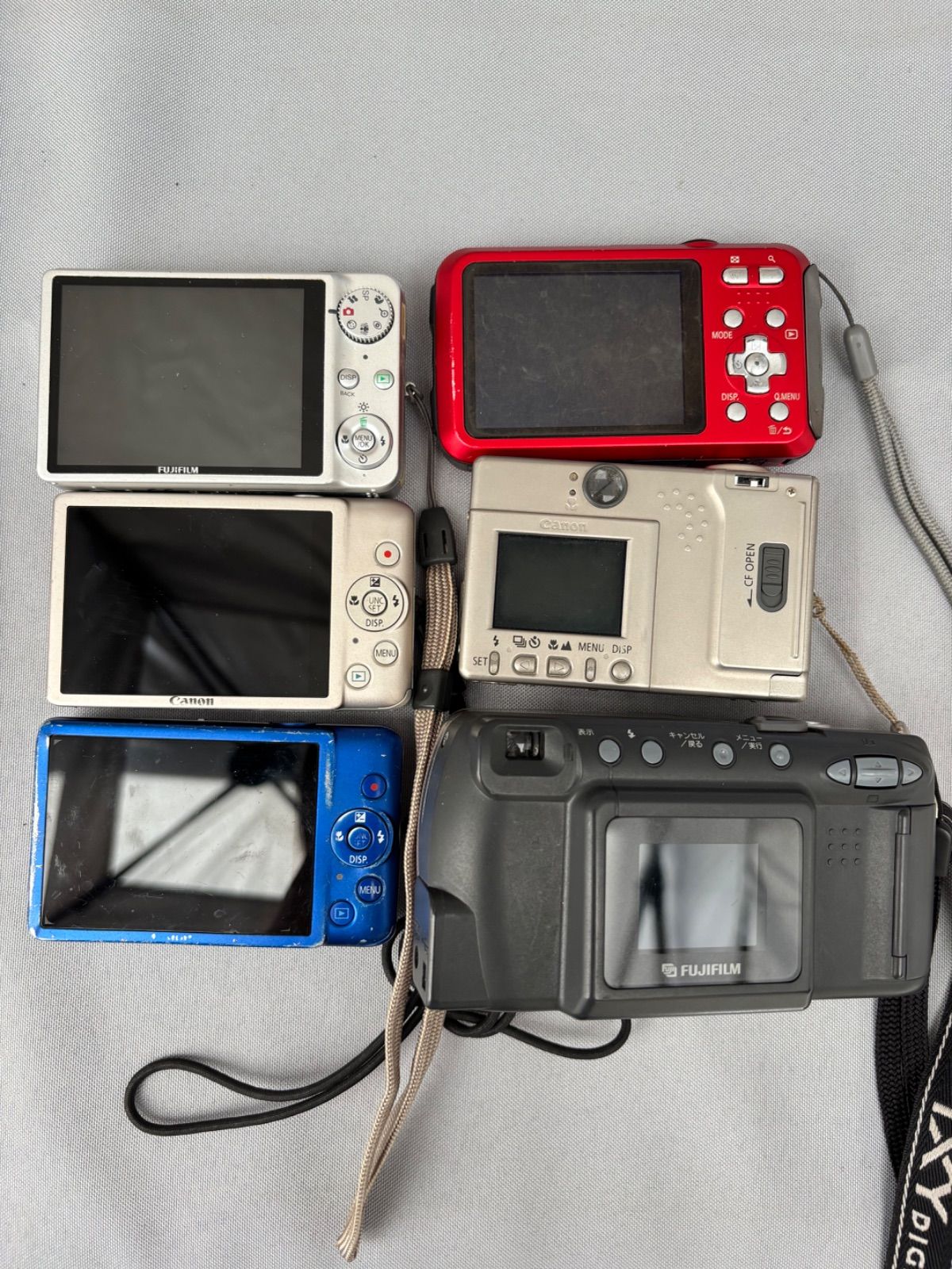 【ジャンク】デジカメ 6台まとめ売り 初代IXY FinePix LUMIX 12,012円