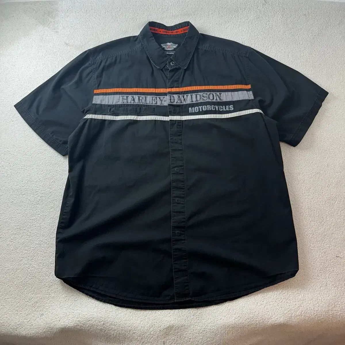 105 90s ハーレーダビッドソン ミリタリー ライダースジャケット ヴィンテージ Tシャツ