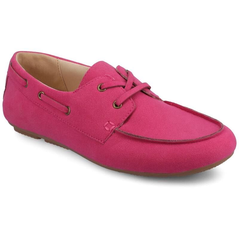 ジャーニー レディース シューズ ローファー Journee Womens Naomi SlipOn Round Toe Loafers Hot Pink ピンク