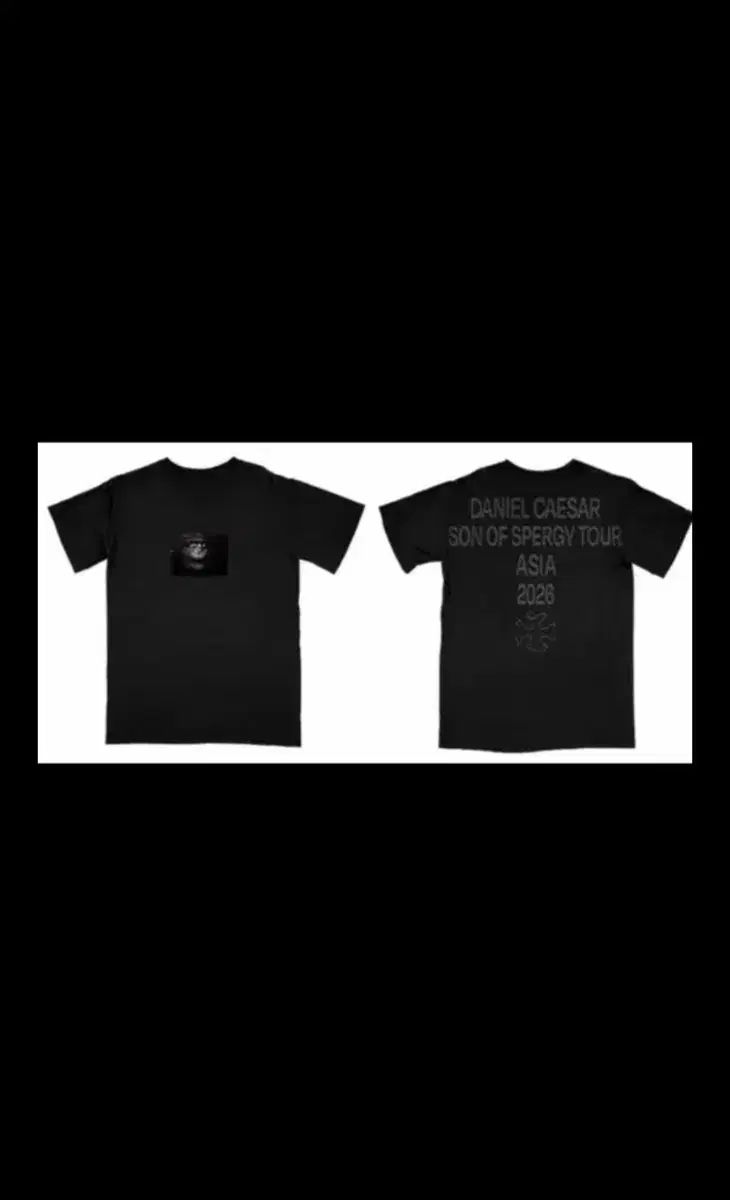 ダニエル(DANIELLE) SI (SI) (NIEL) SON OF SPARGY TOUR ASIA 2026 Tシャツ
