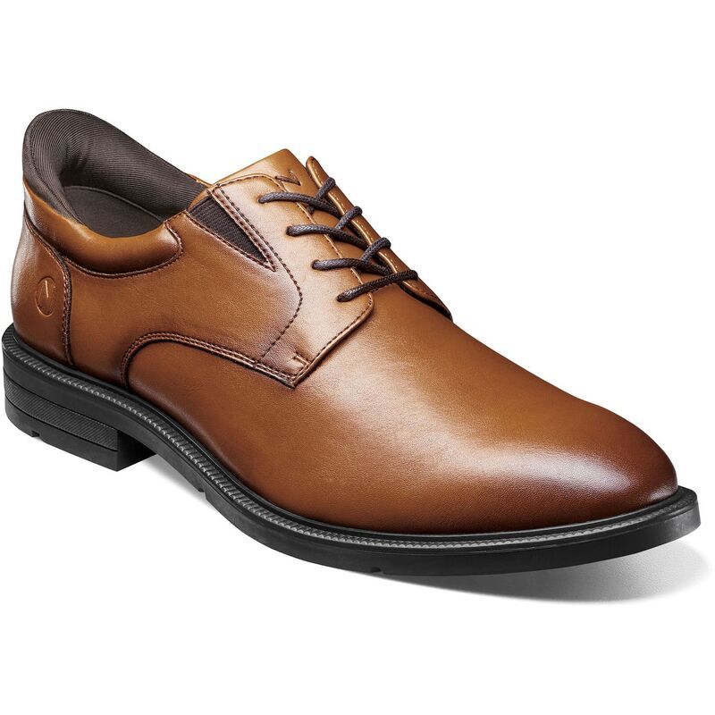 ノンブッシュ メンズ シューズ オックスフォード Nunn Bush KoreZ Icon Mens Plain Toe Oxford Shoe Cognac