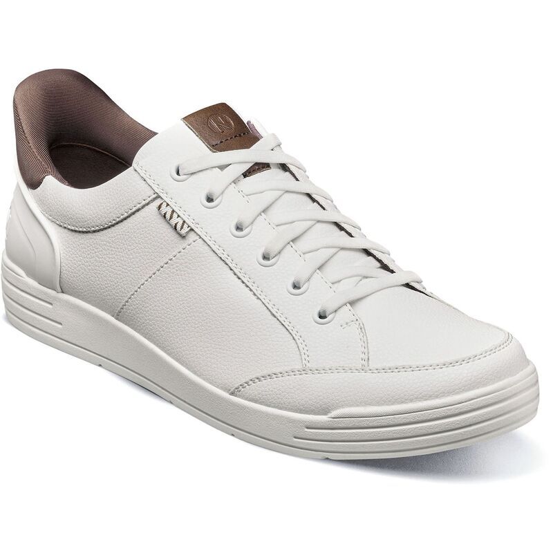 ノンブッシュ メンズ シューズ スニーカー オックスフォード レース Nunn Bush Kore City Walk Mens LaceUp Oxford Shoes White ホワイト