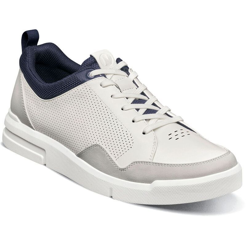 ノンブッシュ メンズ シューズ スニーカー レース Nunn Bush Kore City Rally Mens LaceUp Sneakers White Multi ホワイト