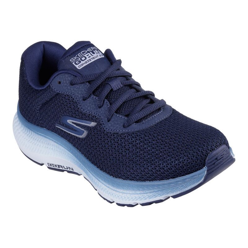 スケッチャーズ レディース シューズ スニーカー Skechers GO RUN Consistent 20 Engaged Womens Athletic Shoes Navy Blue ネイビー