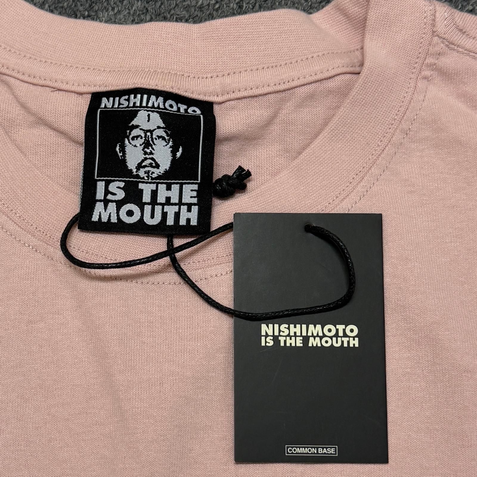 参考上代8800円 未使用 NISHIMOTO IS THE MOUTH L/S TEE プリント長袖T 