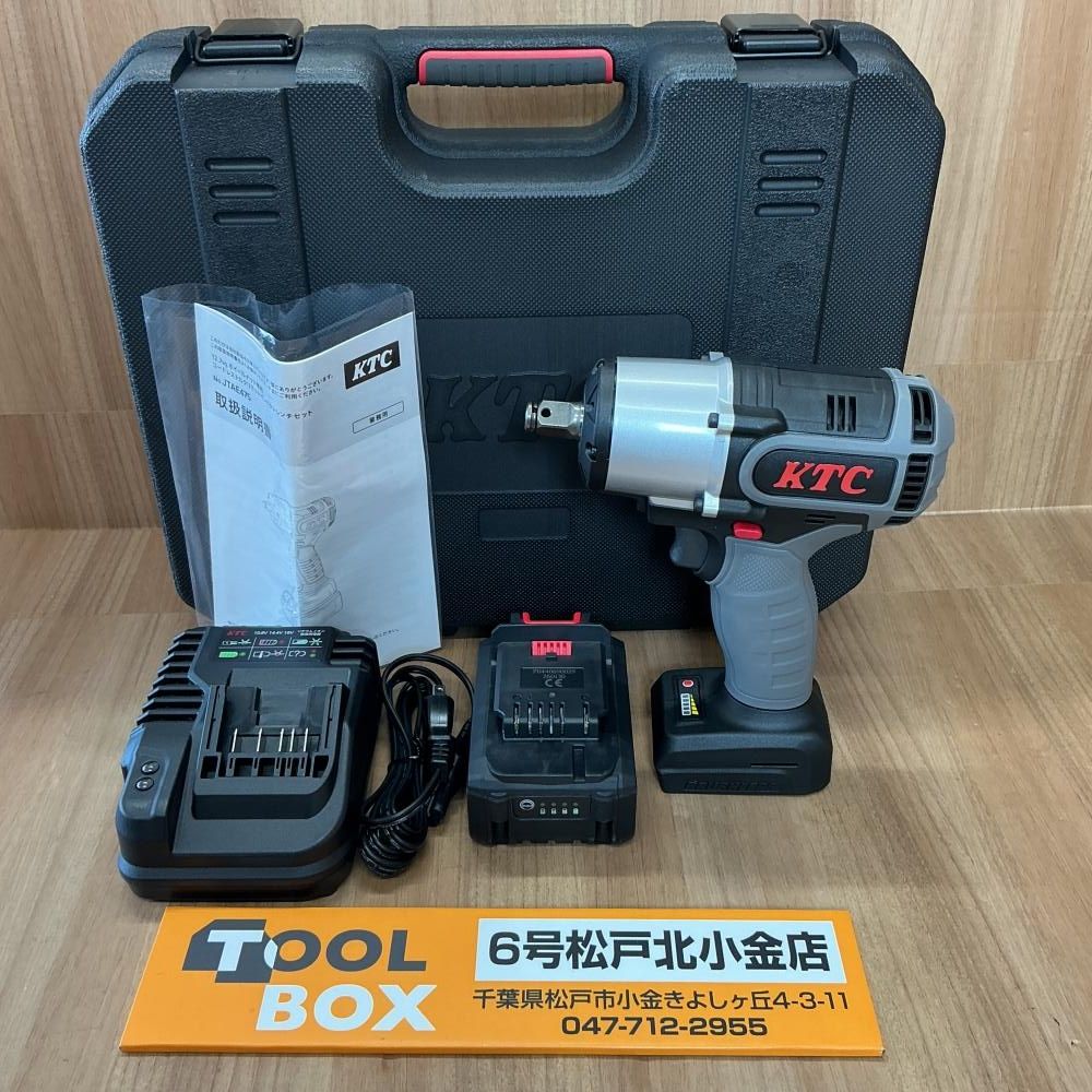 【未使用】KTC JTAE475 18V充電式インパクトレンチ【204】