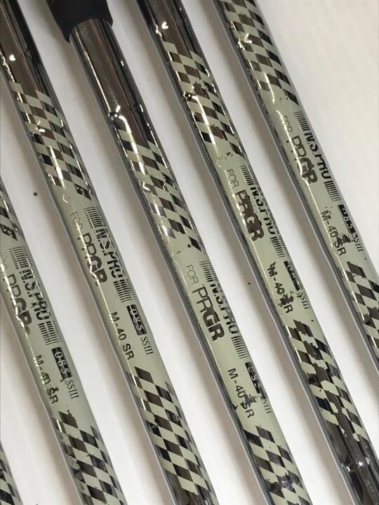プロギア　02 IRON　スペックスチール３ Ver.2　SRフレックス　アイアンセット　中古【最短即日発送】