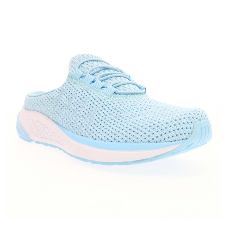 プロペット レディース シューズ スニーカー ニット Propetour Knit Womenslide Sneakers Baby Blue ブルー