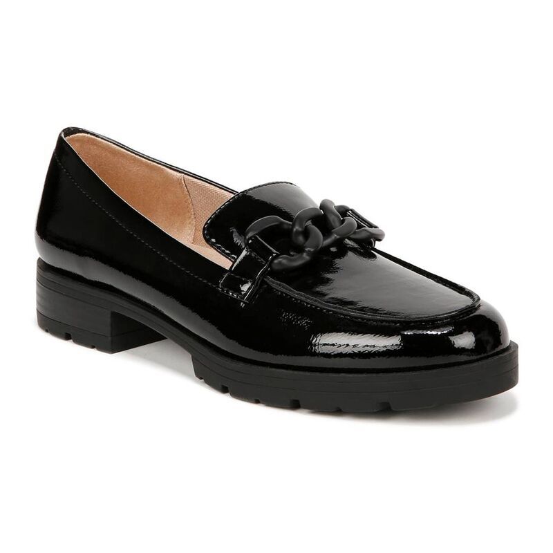 ライフストライド レディース シューズ サンダル ローファー LifeStride London 2 Womens Loafers Black Patent ブラック