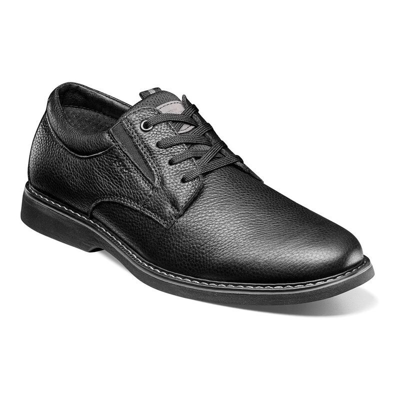 ノンブッシュ メンズ シューズ オックスフォード レザー Nunn BushR Otto Mens Leather Oxford Shoes Black ブラック