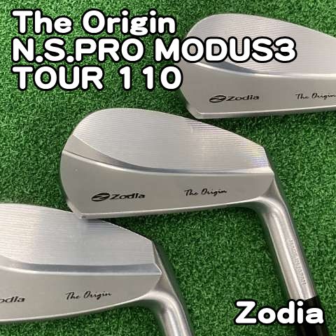【中古】アイアンセット ゾディア(KMゴルフ) The Origin/N.S.PRO MODUS3 TOUR 110/S/33[0892]zodia オリジン