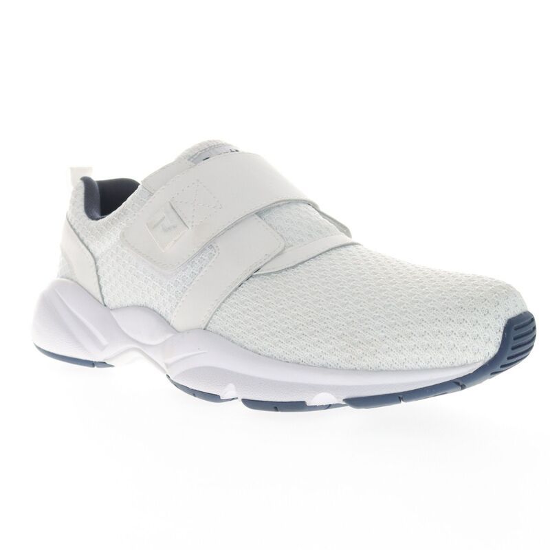 プロペット メンズ シューズ スニーカー Propet Stability X Strap Mensneakers White Navy ホワイト