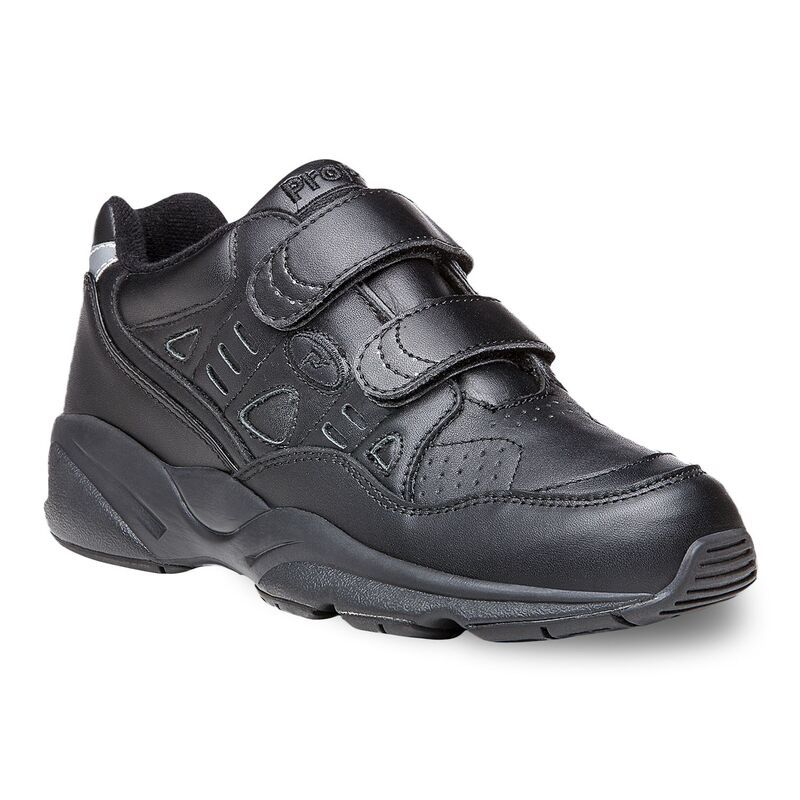 プロペット メンズ シューズ スニーカー Propet Stability Walker Strap Mensneakers Black ブラック