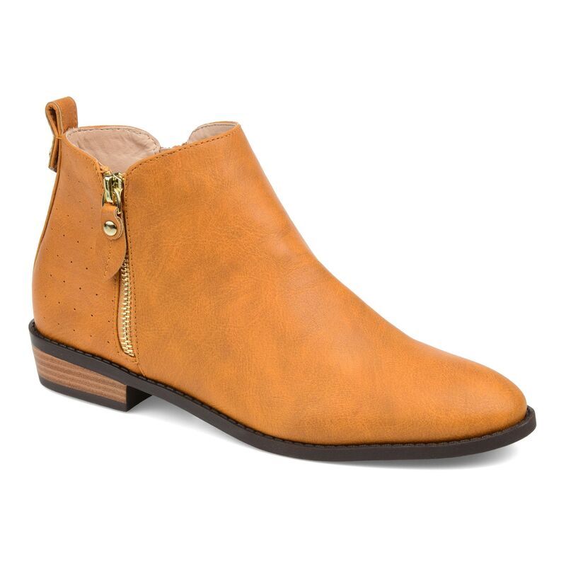 ジュルネ コレクション レディース シューズ ブーツ・レインブーツ アンクル Journee Collection Ellis Womens Ankle Boots Mustard マスタード