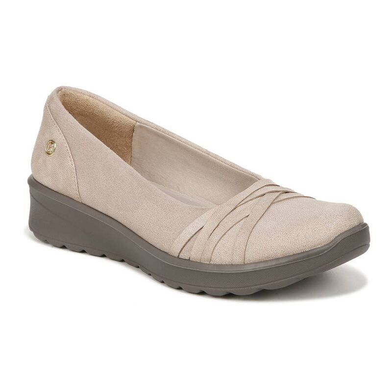 ビジーズ レディース シューズ サンダル Bzees Goody Womenslipon Shoes Beige ベージュ