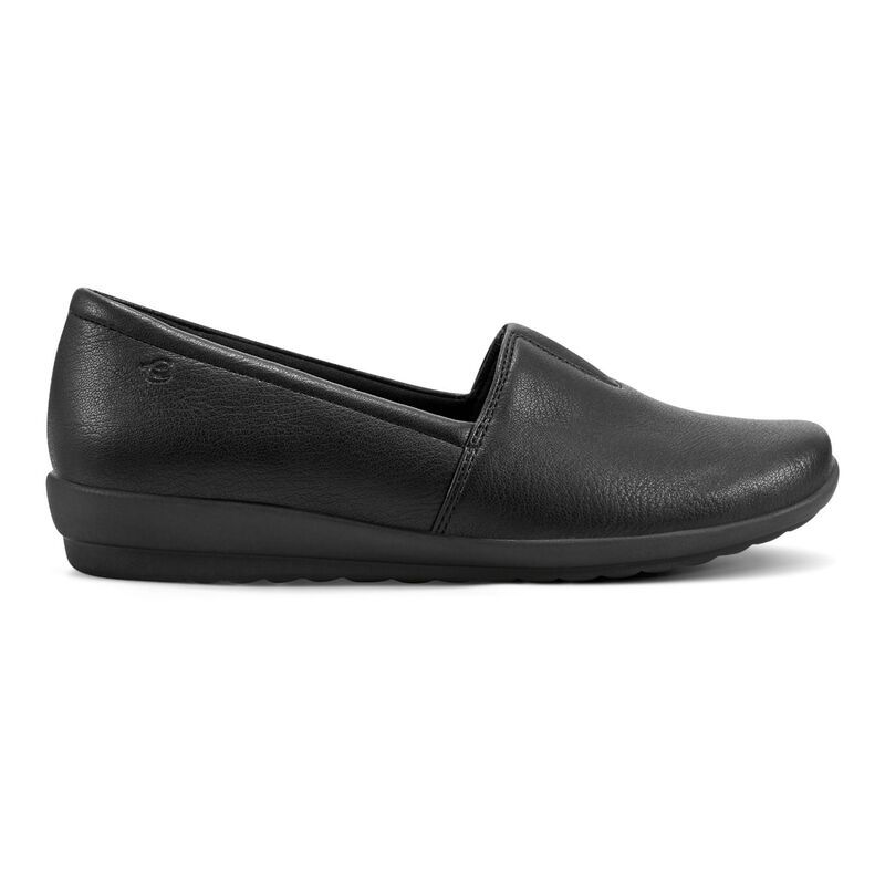 イージースピリット レディース シューズ スリッポン・ローファー Easy Spirit Arlie Womens Wedge SlipOn Flats Black ブラック イージースピリット レディース シューズ スリッポン・ローファー Easy Spirit Arlie Womens Wedge SlipOn Flats Black ブラック