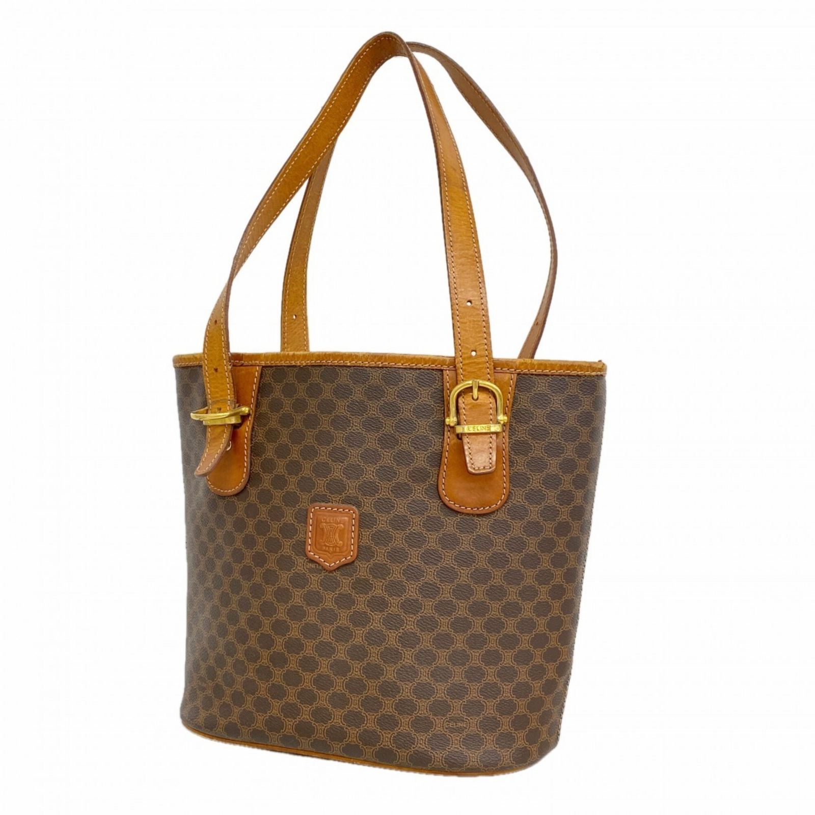 セリーヌ(Celine) セリーヌ トートバッグ マカダム ブラウン レディース