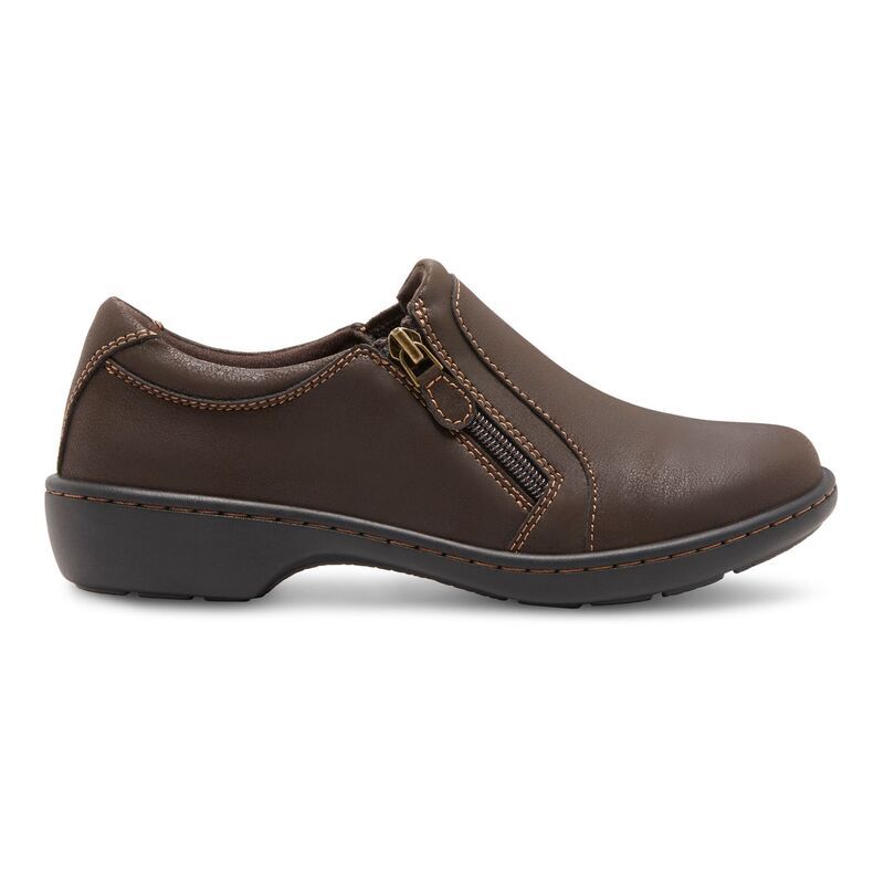 イーストランド レディース シューズ スリッポン・ローファー Eastland Vicky WomenslipOn Shoes Brown ブラウン