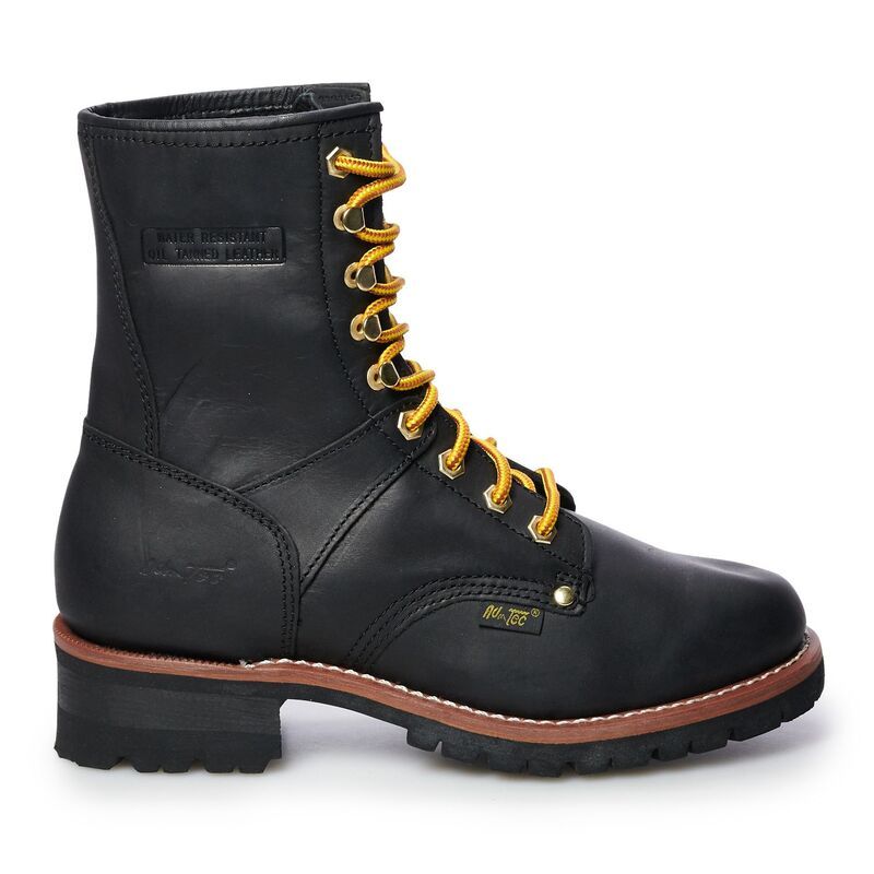 アドテック メンズ シューズ ブーツ・レインブーツ AdTec 1439 Mens Wateresistant Logger Work Boots Black ブラック アドテック メンズ シューズ ブーツ・レインブーツ AdTec 1439 Mens Wateresistant Logger Work Boots Black ブラック