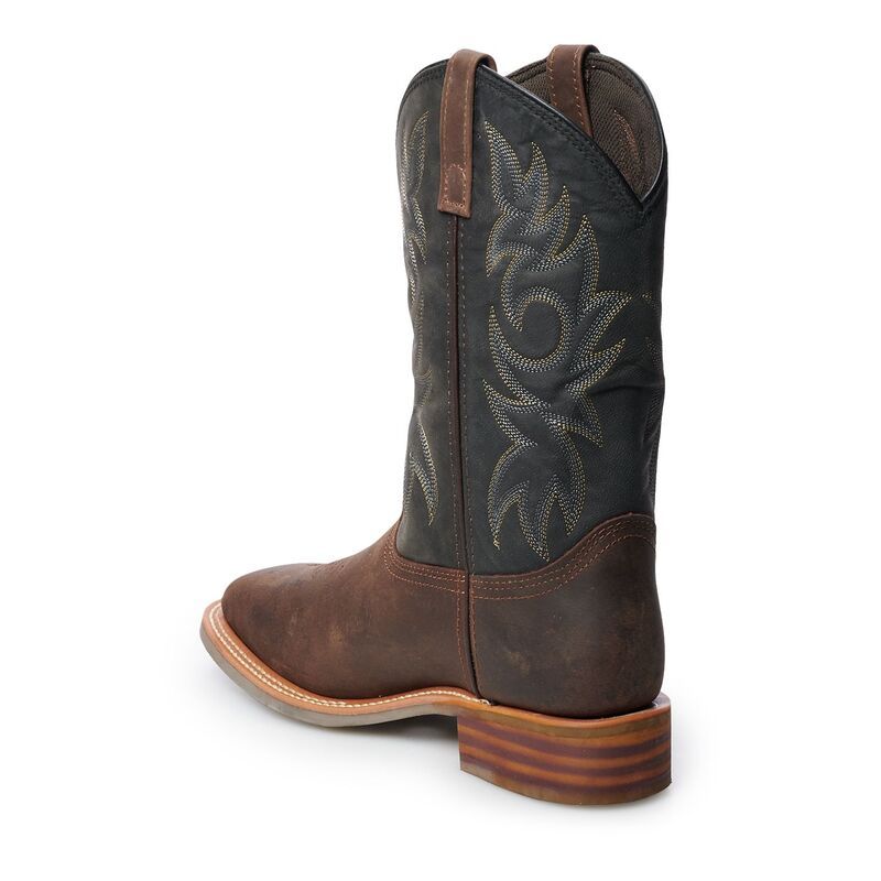 アドテック メンズ シューズ ブーツ・レインブーツ AdTec 9859 Mens Western Boots Black Brown ブラック アドテック メンズ シューズ ブーツ・レインブーツ AdTec 9859 Mens Western Boots Black Brown ブラック