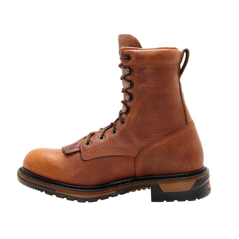 ロッキー メンズ シューズ ブーツ・レインブーツ レース Rocky Original Ride Lacer 8in Waterproof Western Mens Work Boots Tan Pi
