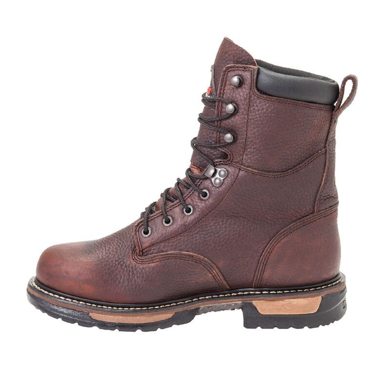 ロッキー メンズ シューズ ブーツ・レインブーツ Rocky IronClad Mens 8in Waterproof Work Boots Brown ブラウン