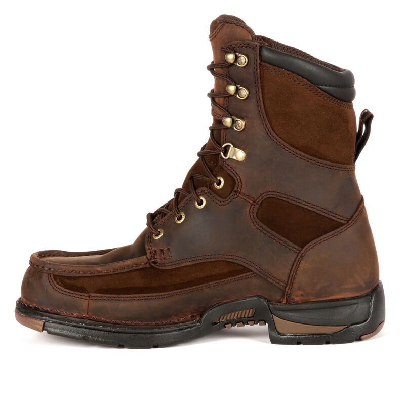 ジョージアブーツ メンズ シューズ ブーツ・レインブーツ Georgia Boots Athens Mens Waterproof 8in Work Boots Brown ブラウン