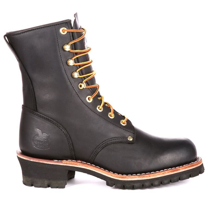 ジョージアブーツ メンズ シューズ ブーツ・レインブーツ Georgia Boots Loggers Mens 8in Work Boots Black ブラック