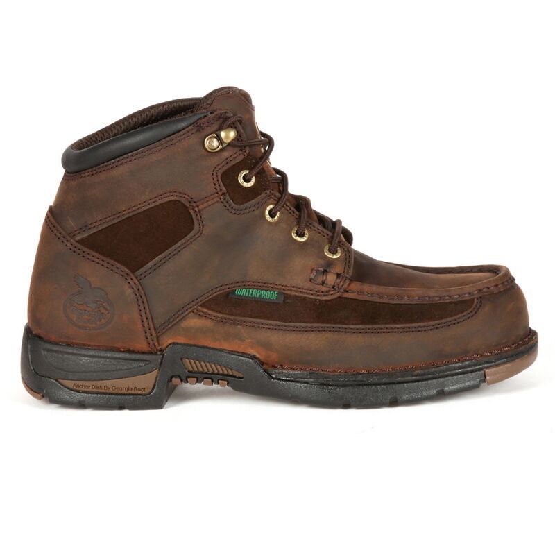 ジョージアブーツ メンズ シューズ ブーツ・レインブーツ Georgia Boots Athens Mens 6in Waterproof Work Boots Brown ブラウン