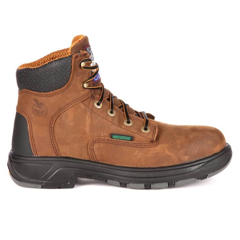 ジョージアブーツ メンズ シューズ ブーツ・レインブーツ Georgia Boots Fixpoint Mens 6in Waterproof Work Boots Brown ブラウン ジョージアブーツ メンズ シューズ ブーツ・レインブーツ Georgia Boots Fixpoint Mens 6in Waterproof Work Boots Brown ブラウン