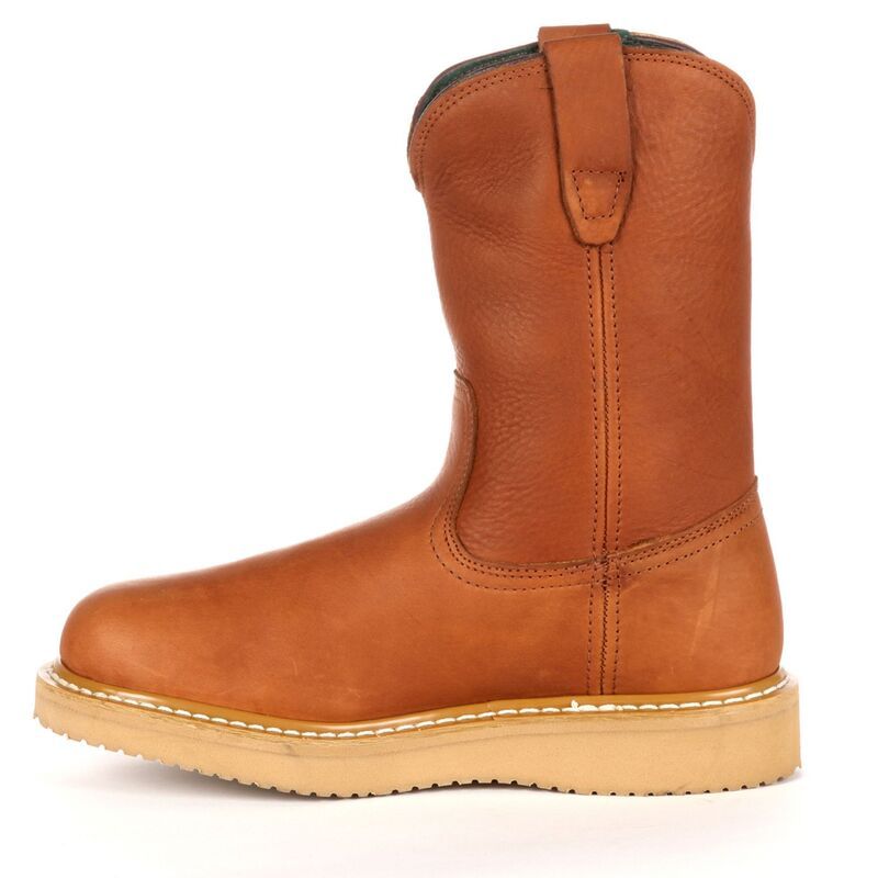ジョージアブーツ メンズ シューズ ブーツ・レインブーツ Georgia Boots Farm Ranch Mens 10in Wellington Work Boots Barracuda Gold