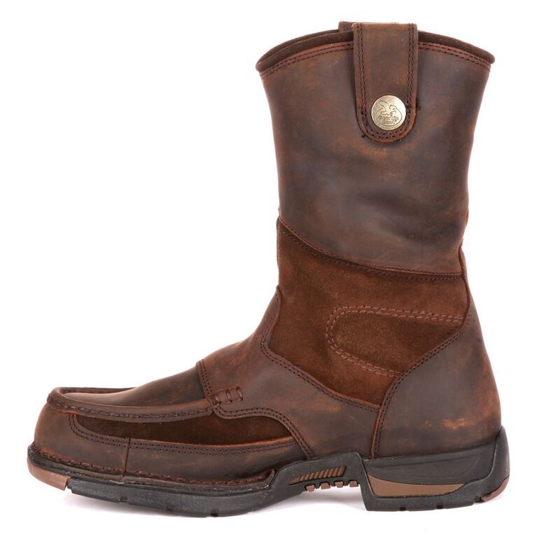 ジョージアブーツ メンズ シューズ ブーツ・レインブーツ Georgia Boots Athens Mens 10in Waterproof Wellington Work Boots Brown ブ