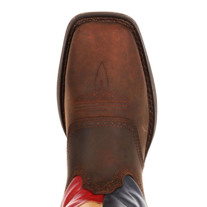 ドゥランゴ メンズ シューズ ブーツ・レインブーツ Durango Rebel Texas Flag Mens 11in Western Boots Brown ブラウン