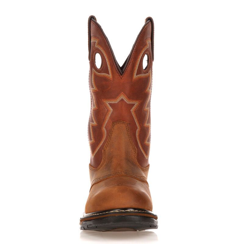 ロッキー メンズ シューズ ブーツ・レインブーツ Rocky Original Ride Branson Roper Mens 11in Waterproof Western Work Bootsaf